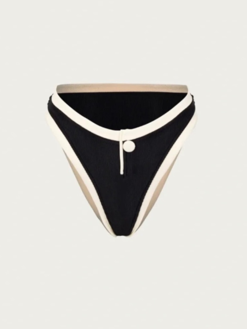SAME The Grace Bottom Black / Cream
